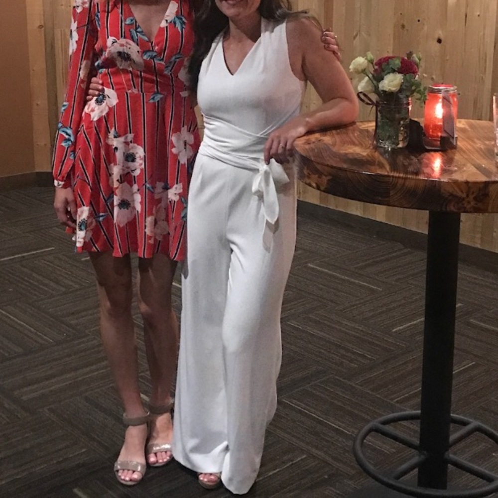 White Antonio Melani jumpsuit